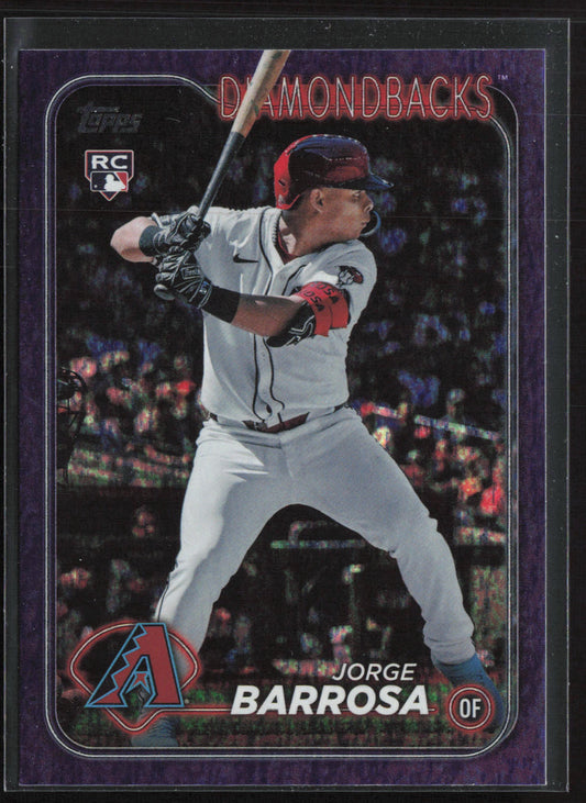 2024 Topps Update #US22 Jorge Barrosa Purple
