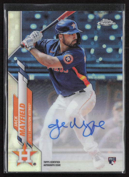 2020 Topps Chrome Update #USA-JM Jack Mayfield Autographs