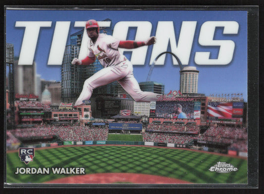 2023 Topps Chrome Update #CT-15 Jordan Walker Titans