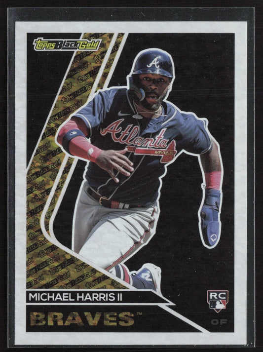 2023 Topps Update #BG-6 Michael Harris II Topps Black Gold