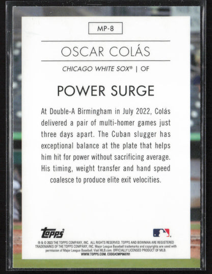 2023 Bowman #MP-8 Oscar Colas Modern Prospects