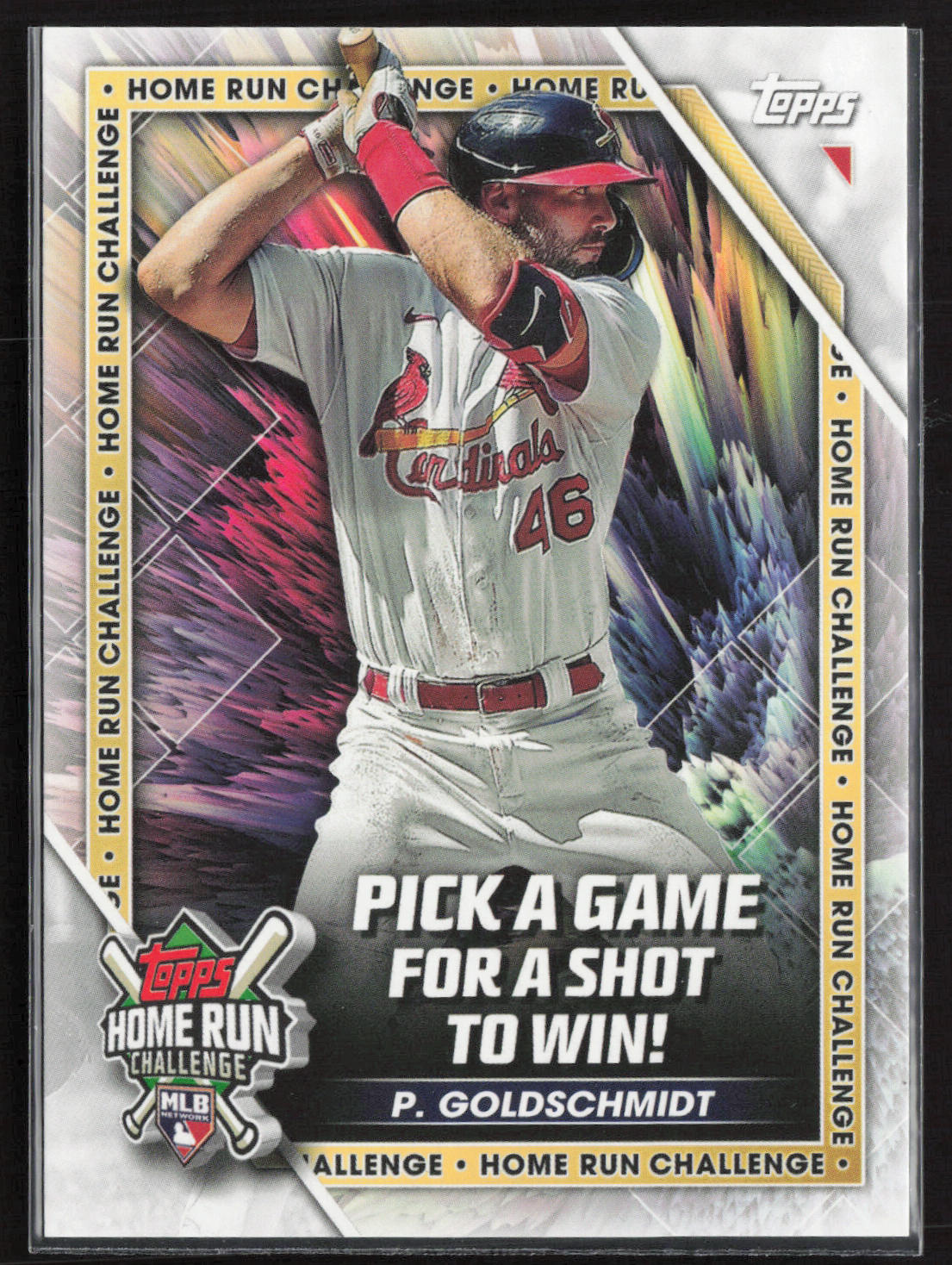 2023 Topps #HRC-4 Paul Goldschmidt Home Run Challenge (Series Two)