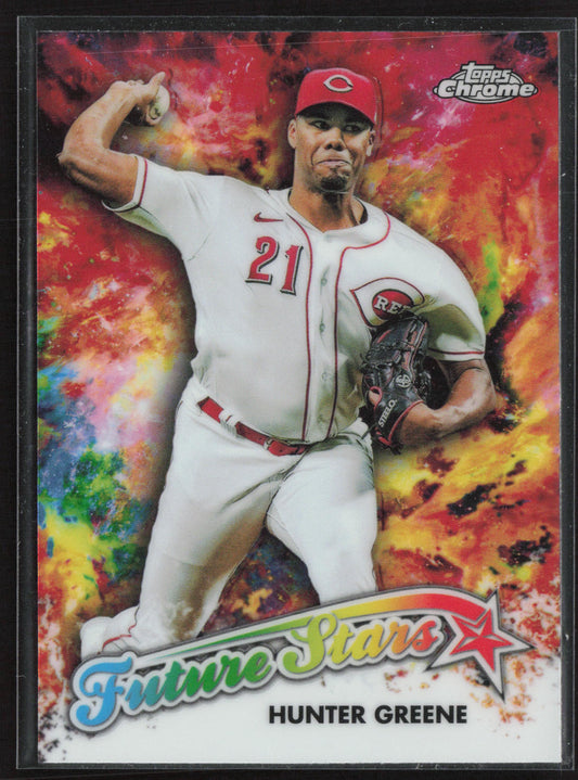 2023 Topps Chrome #FS-3 Hunter Greene Future Stars