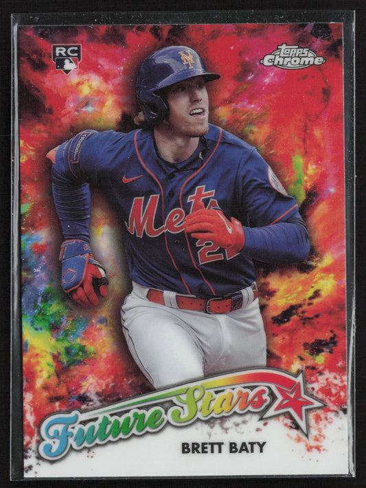 2023 Topps Chrome Update #FSU-19 Brett Baty Future Stars