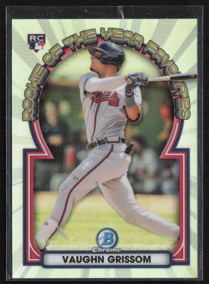 2023 Bowman #ROYF-8 Vaughn Grissom Rookie of the Year Favorites