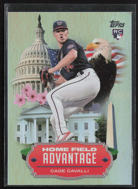 2023 Topps Update #HA-30 Cade Cavalli Home Field Advantage