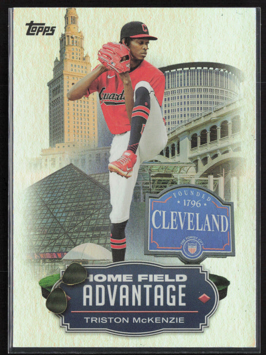 2023 Topps #HA-18 Triston McKenzie Home Field Advantage