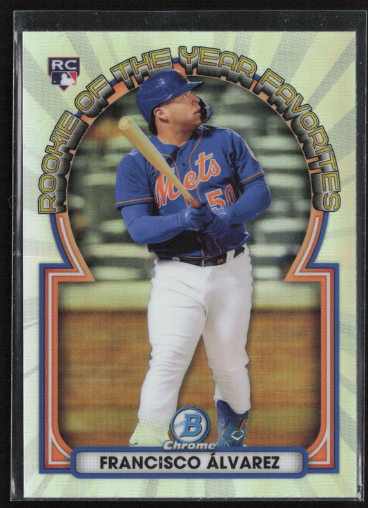 2023 Bowman #ROYF-2 Francisco Alvarez Rookie of the Year Favorites