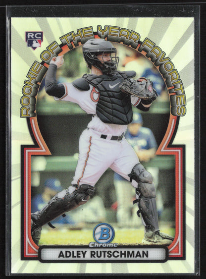 2023 Bowman #ROYF-4 Adley Rutschman Rookie of the Year Favorites