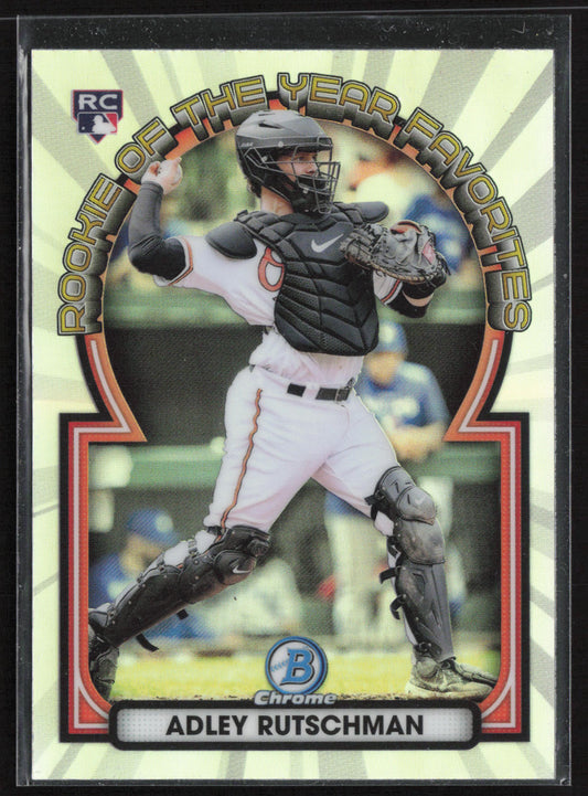 2023 Bowman #ROYF-4 Adley Rutschman Rookie of the Year Favorites