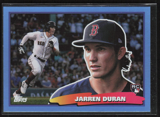 2022 Topps Archives #88BF-15 Jarren Duran 1988 Topps Big Foil Sky Blue