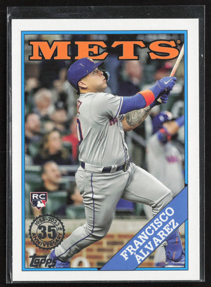 2023 Topps #2T88-40 Francisco Álvarez 1988 Topps Baseball 35th Anniversary