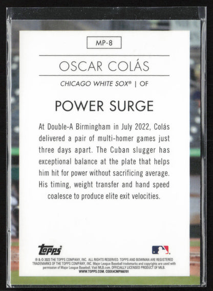 2023 Bowman #MP-8 Oscar Colas Modern Prospects