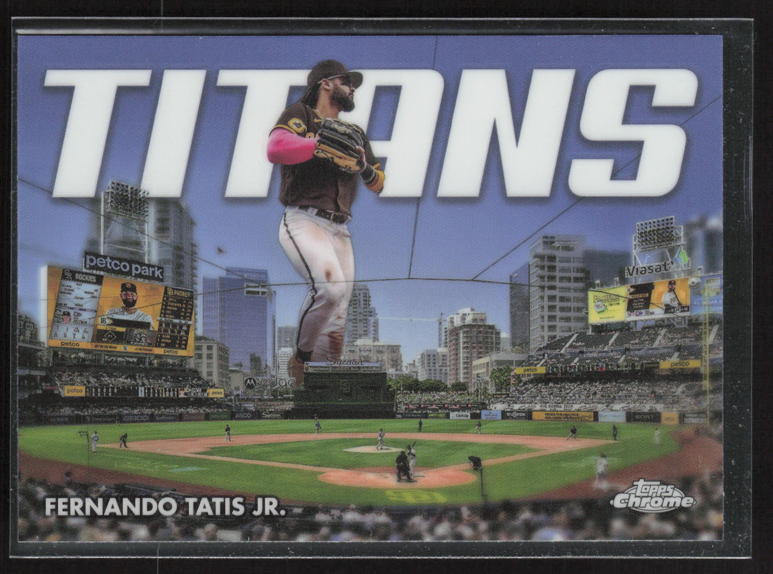 2023 Topps Chrome Update #CT-14 Fernando Tatis Jr. Titans