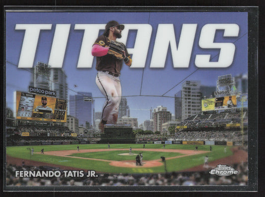 2023 Topps Chrome Update #CT-14 Fernando Tatis Jr. Titans