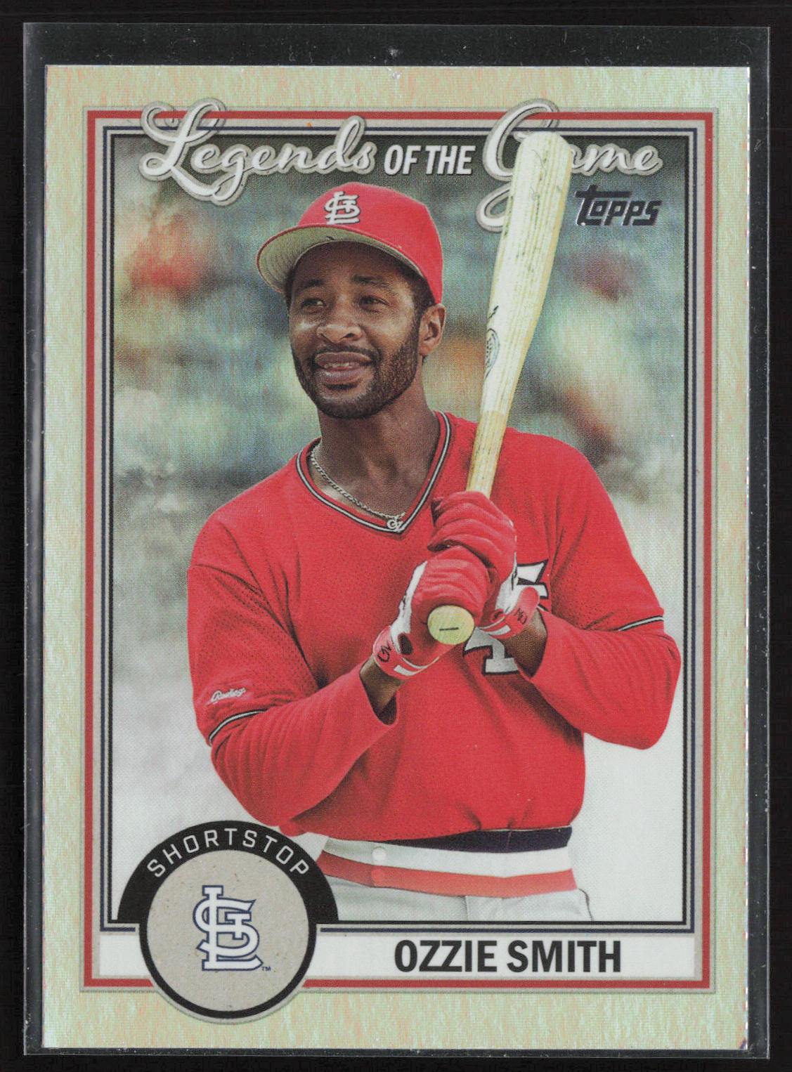 2023 Topps #LG-22 Ozzie Smith Legends of the Game