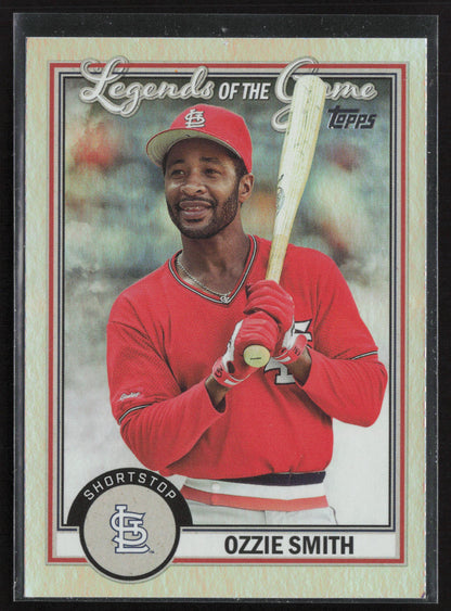 2023 Topps #LG-22 Ozzie Smith Legends of the Game
