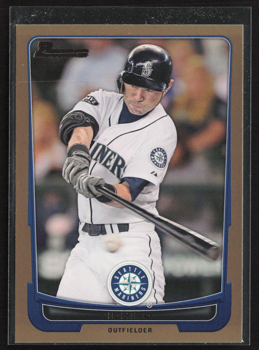 2012 Bowman #176 Ichiro Suzuki Gold