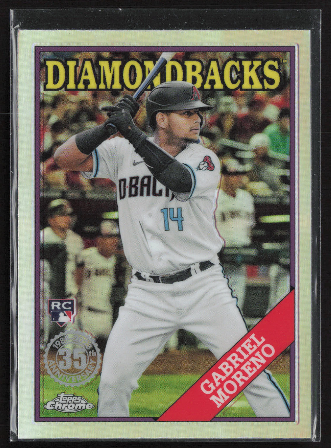2023 Topps Chrome #88BC-11 Gabriel Moreno 1988 Topps Baseball 35th Anniversary