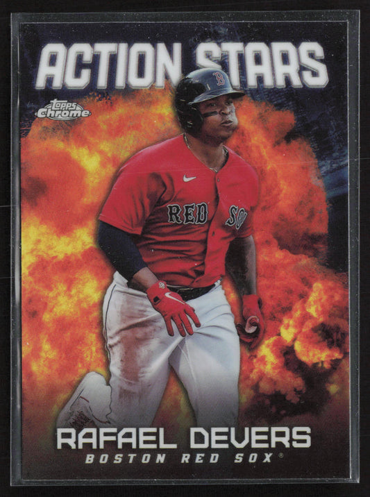 2023 Topps Update #AS-14 Rafael Devers Action Stars