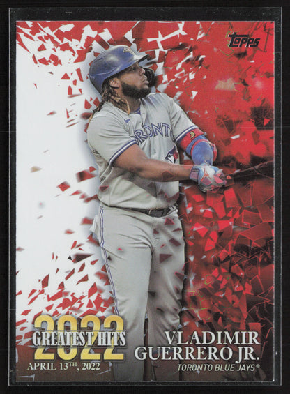 2023 Topps #22GH-11 Vladimir Guerrero Jr. 2022 Greatest Hits