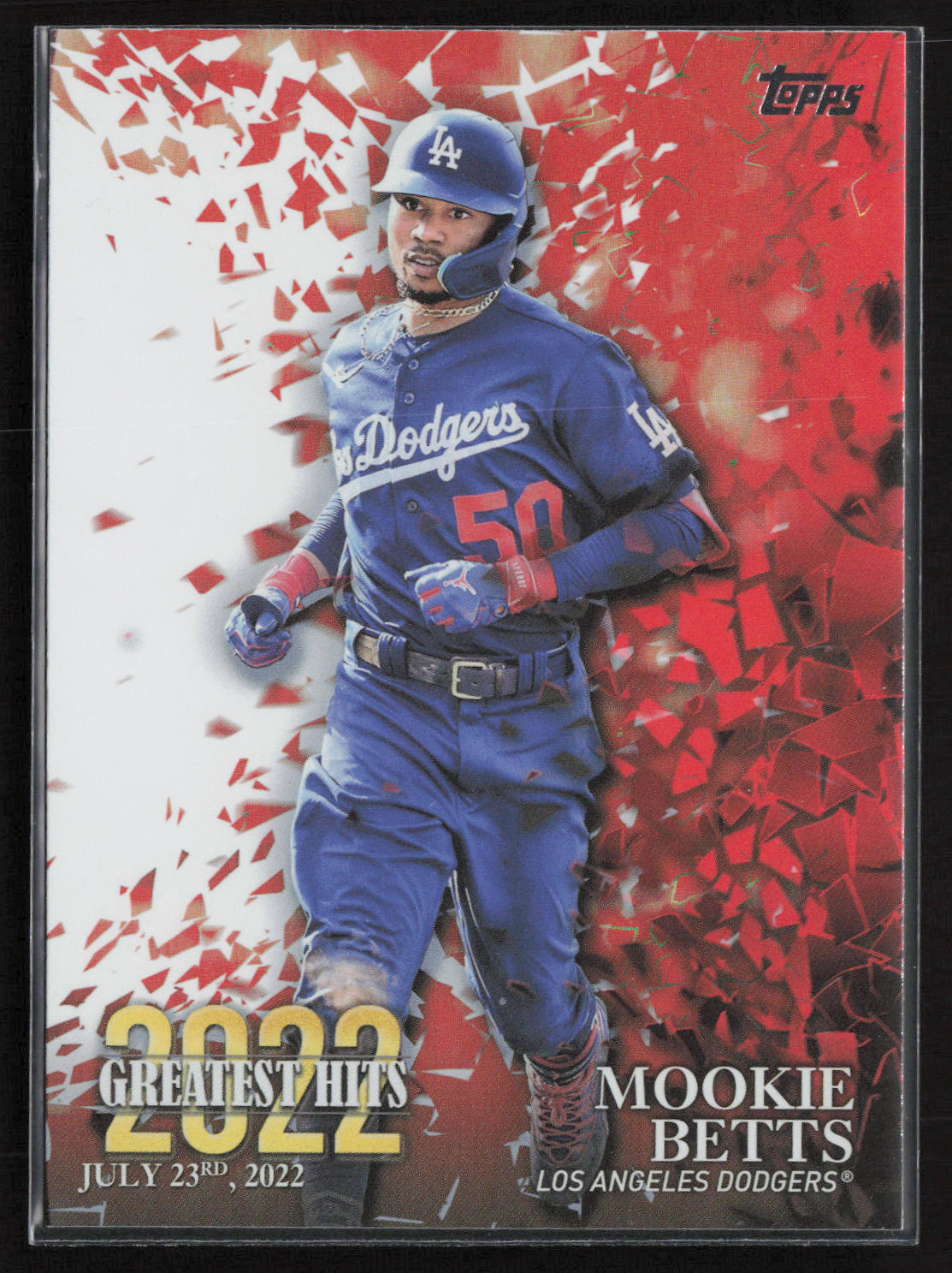 2023 Topps #22GH-4 Mookie Betts 2022 Greatest Hits