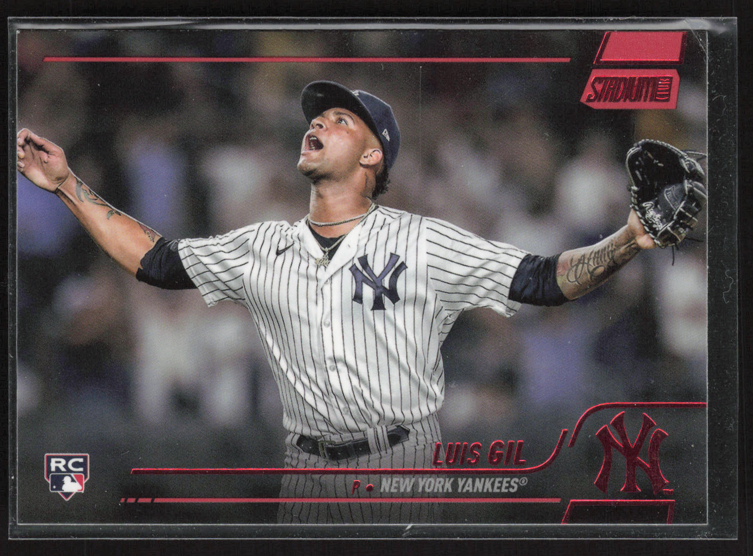 2022 Stadium Club #207 Luis Gil Red Foil
