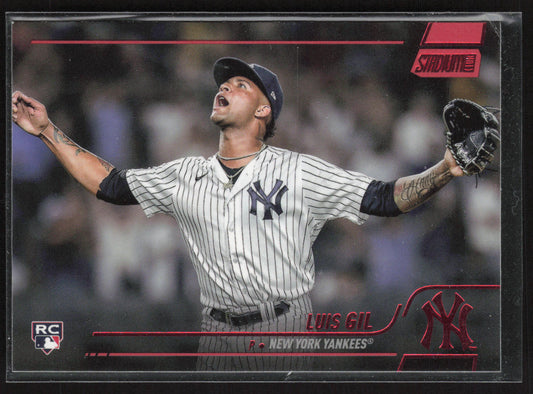 2022 Stadium Club #207 Luis Gil Red Foil
