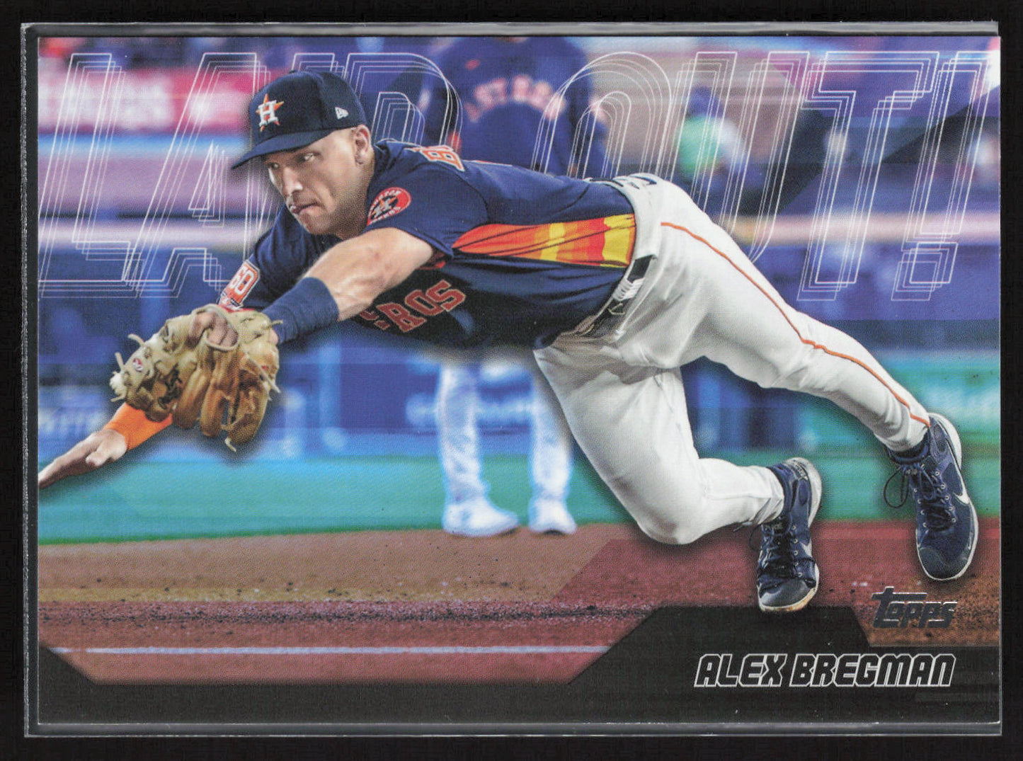 2023 Topps Update #LO-15 Alex Bregman Laid Out Black #/299