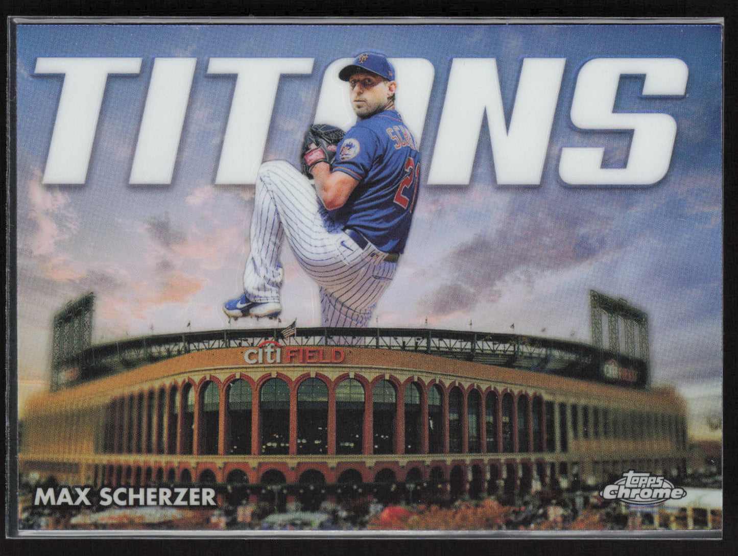 2023 Topps Chrome #CT-4 Max Scherzer Titans