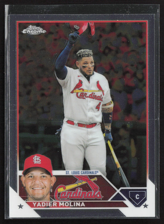 2023 Topps Chrome #14 Yadier Molina