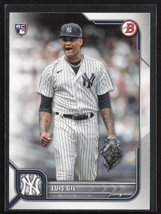 2022 Bowman #72 Luis Gil