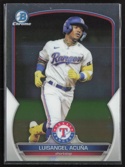 2023 Bowman Chrome #BP-104 Luisangel Acuña Prospects
