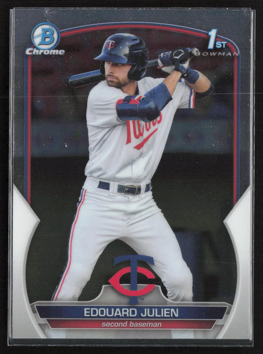 2023 Bowman #BCP-82 Edouard Julien Chrome Prospects