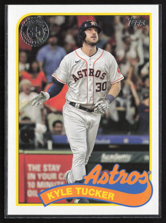 2024 Topps #89B2-6 Kyle Tucker 1989 Topps Baseball 35th Anniversary (Series Two)