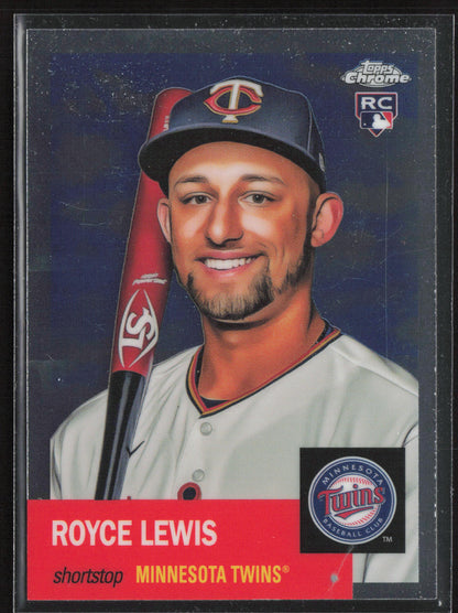 2022 Topps Chrome Platinum Anniversary #20 Royce Lewis Blue Prism Refractor