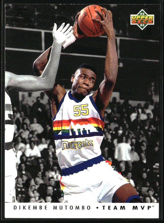 1992-93 Upper Deck #TM8 Dikembe Mutombo Team MVPs