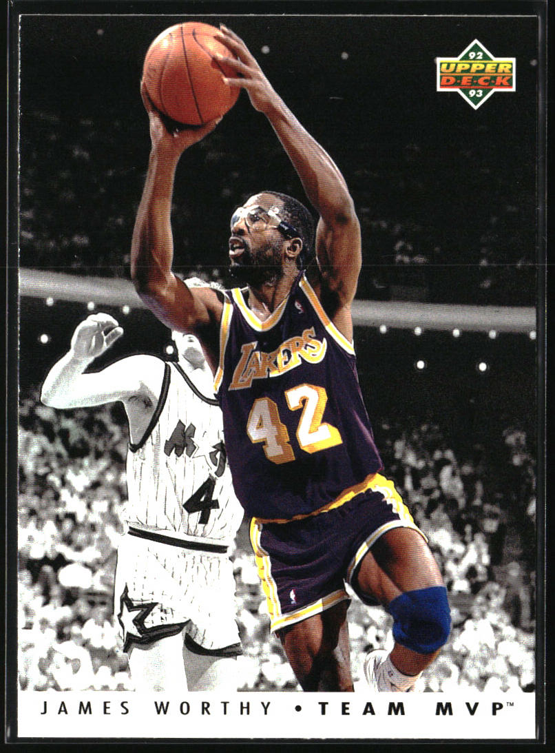1992-93 Upper Deck #TM14 James Worthy Team MVPs