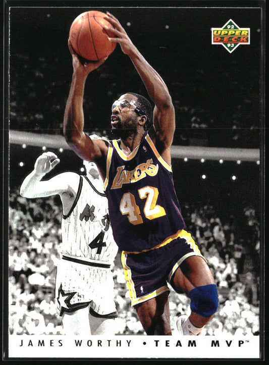 1992-93 Upper Deck #TM14 James Worthy Team MVPs