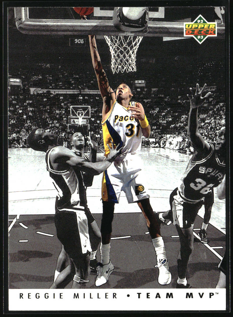 1992-93 Upper Deck #TM12 Reggie Miller Team MVPs