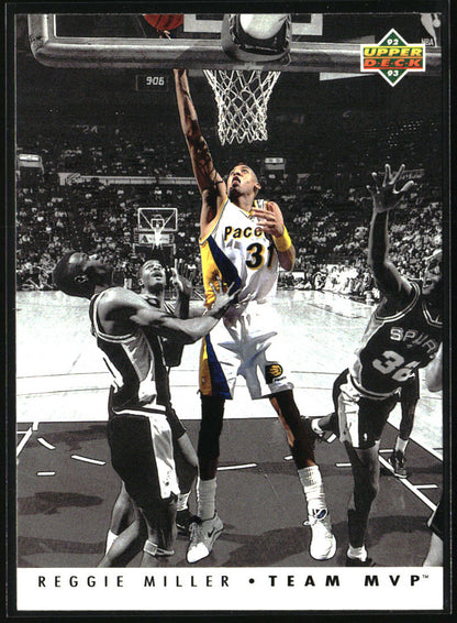 1992-93 Upper Deck #TM12 Reggie Miller Team MVPs