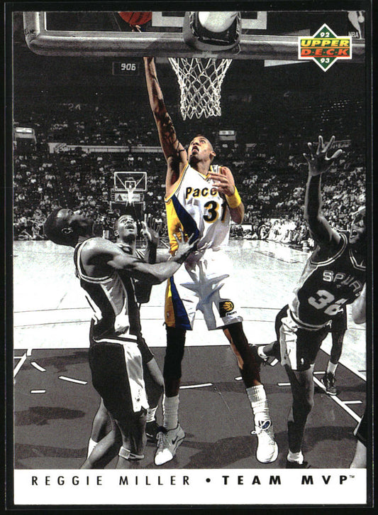 1992-93 Upper Deck #TM12 Reggie Miller Team MVPs
