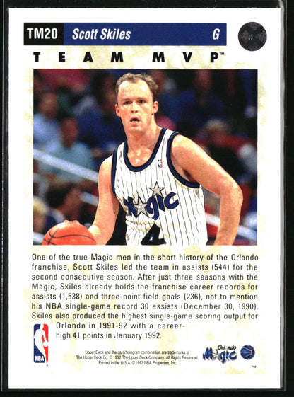 1992-93 Upper Deck #TM20 Scott Skiles Team MVPs