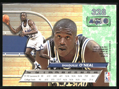 1992-93 Ultra #328 Shaquille O'Neal