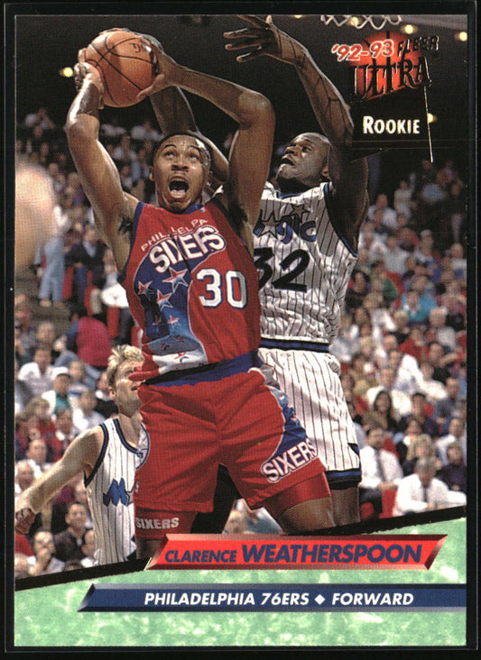 1992-93 Ultra #335 Clarence Weatherspoon