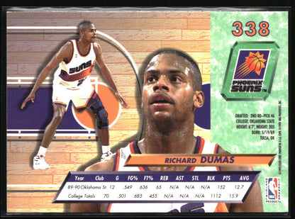 1992-93 Ultra #338 Richard Dumas