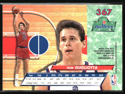 1992-93 Ultra #367 Tom Gugliotta