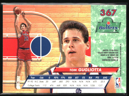 1992-93 Ultra #367 Tom Gugliotta