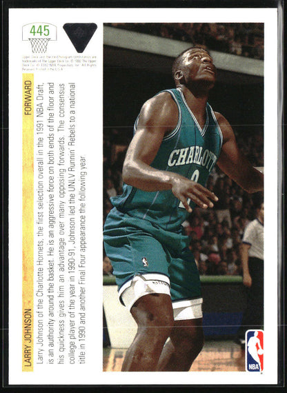 1991-92 Upper Deck #445 Larry Johnson