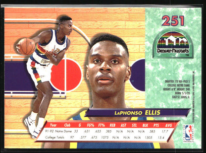 1992-93 Ultra #251 LaPhonso Ellis